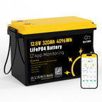 GoKWh 12V 320Ah Built in 200A Bluetooth BMS LiFePO4 Battery