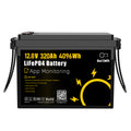 12V 320Ah Built in 200A Bluetooth BMS LiFePO4 Battery