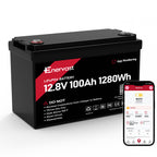 Enervast 12V 100Ah LiFePO4 Lithium Battery Group 31