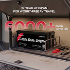Enervast 12V 320Ah LiFePO4 Lithium Battery