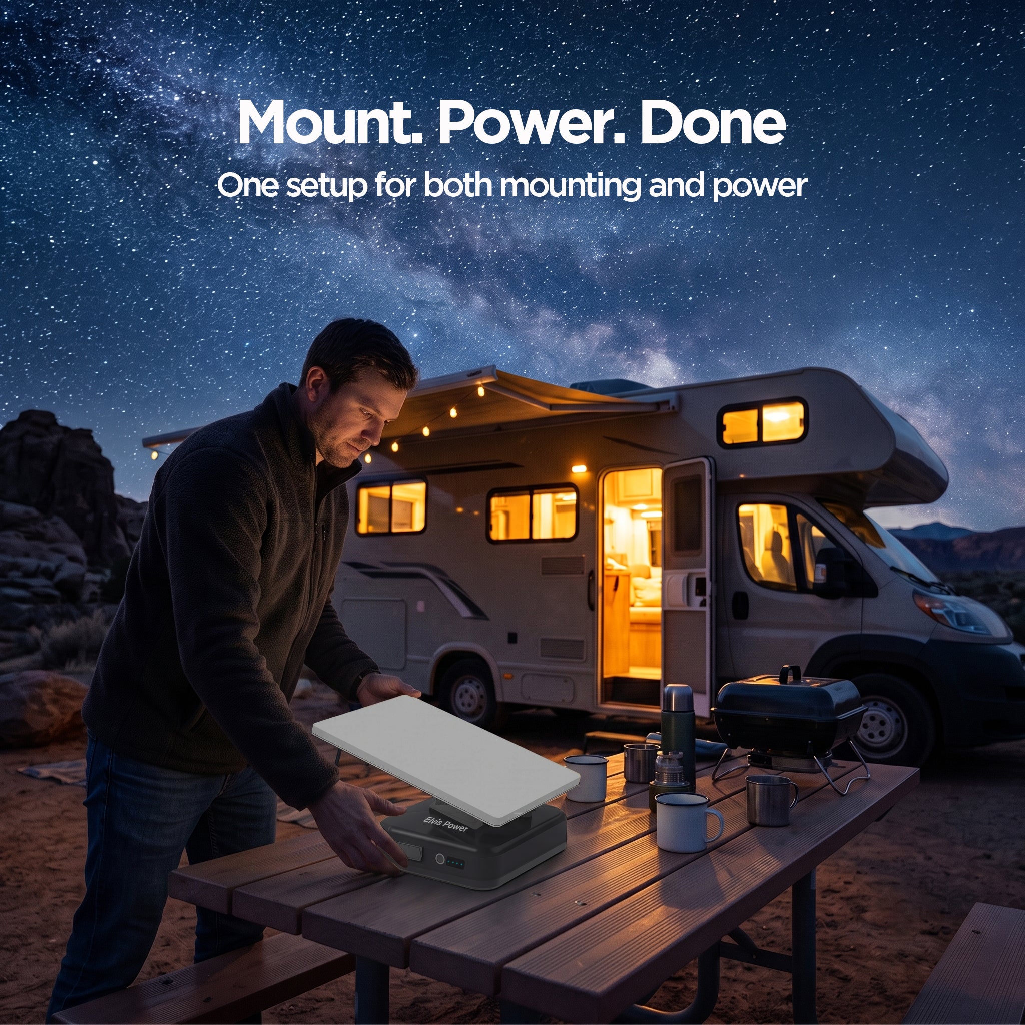 Elvis Power All-In-One Power Kit for Starlink Mini