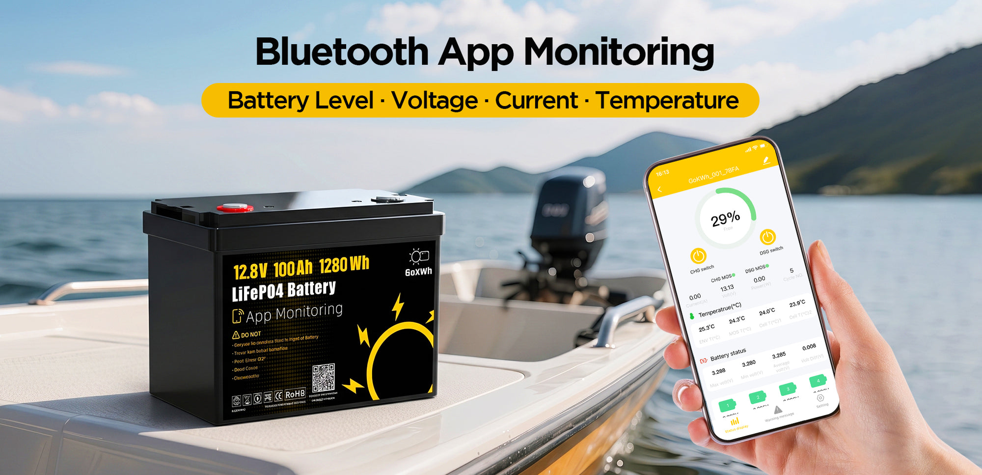 Check Battery Status from Your Phone