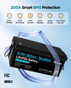 NeuVolt 12V 300Ah Lithium LiFePO4 battery