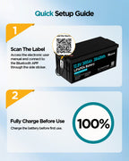 NeuVolt 12V 300Ah Lithium LiFePO4 battery